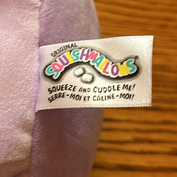 Squishmallow 10” Cienna The Purple Rainbow Caticorn Cat Unicorn - Picture 6 of 6